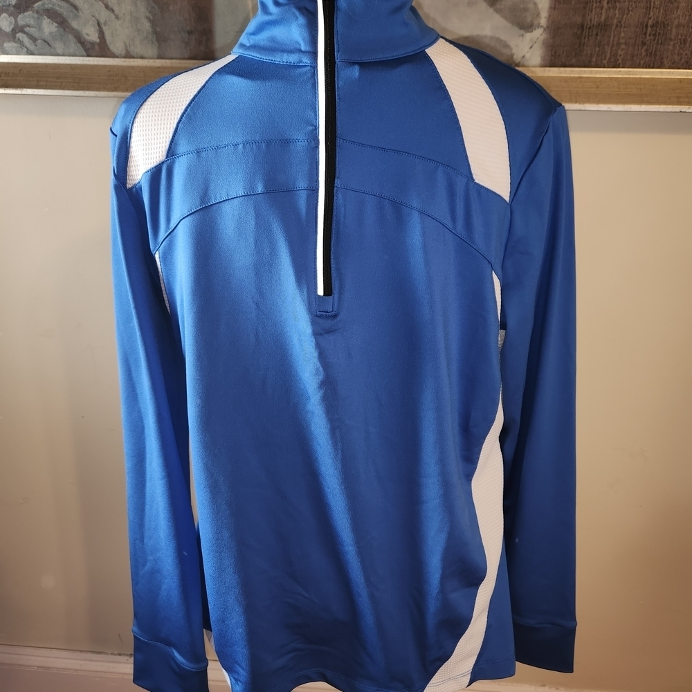IZOD Women's Blue and White Jacket